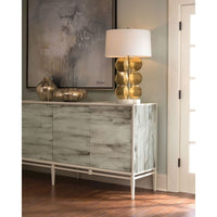 Table Lamps Around In Circles Table Lamp - Brass