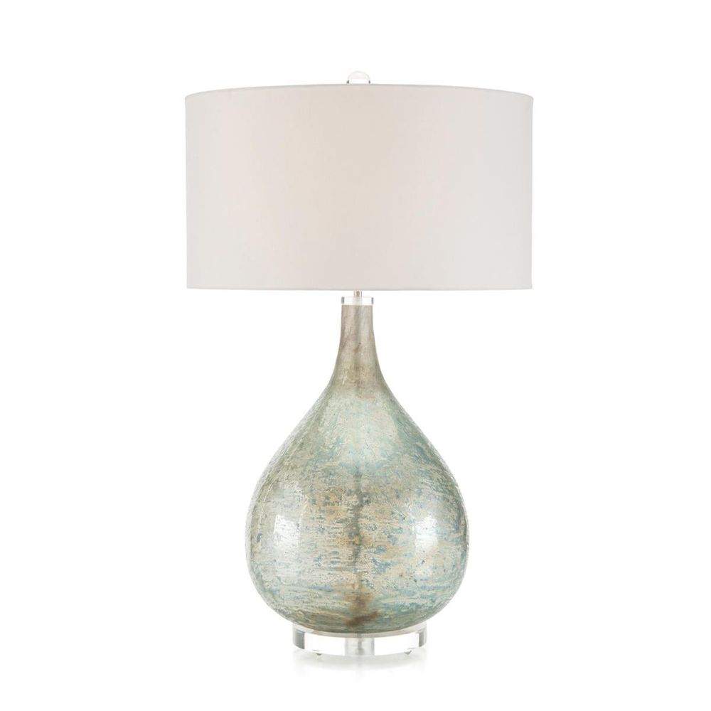 Table Lamps Deep Ocean Blue Table Lamp - Clear, Gold, Silver, White