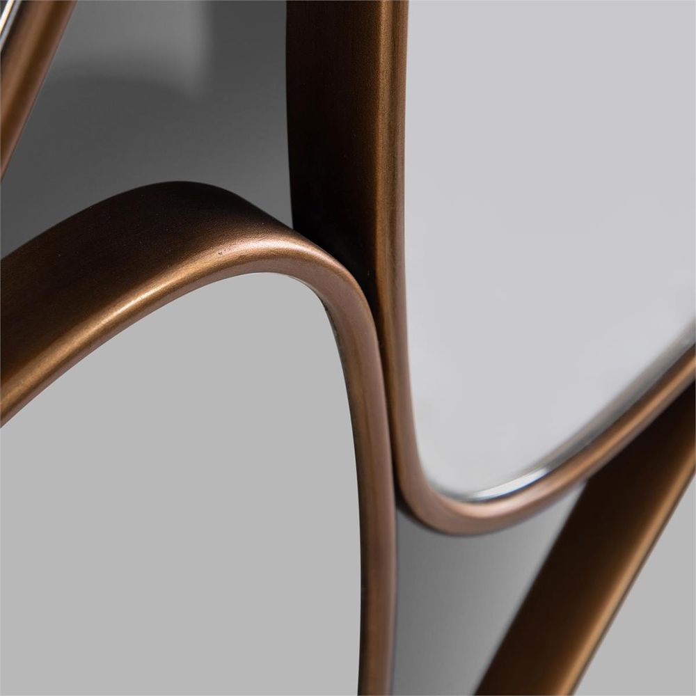 Quadrant Mirror - Gold