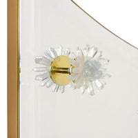 Wall Mirrors Crescent Mirror - Gold