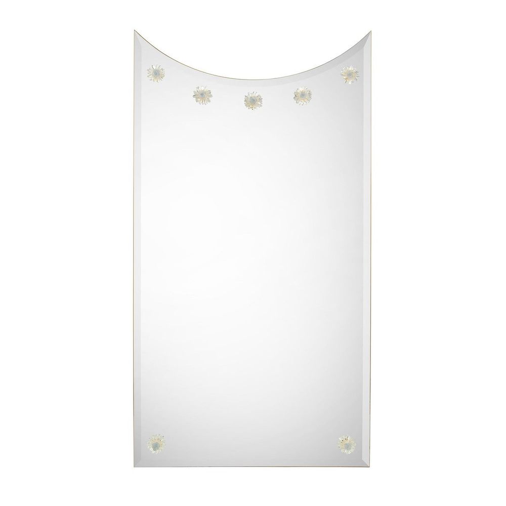 Wall Mirrors Crescent Mirror - Gold
