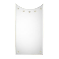 Wall Mirrors Crescent Mirror - Gold