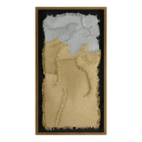 Wall Decor Tony Fey's Fringed I - Gold, Grey