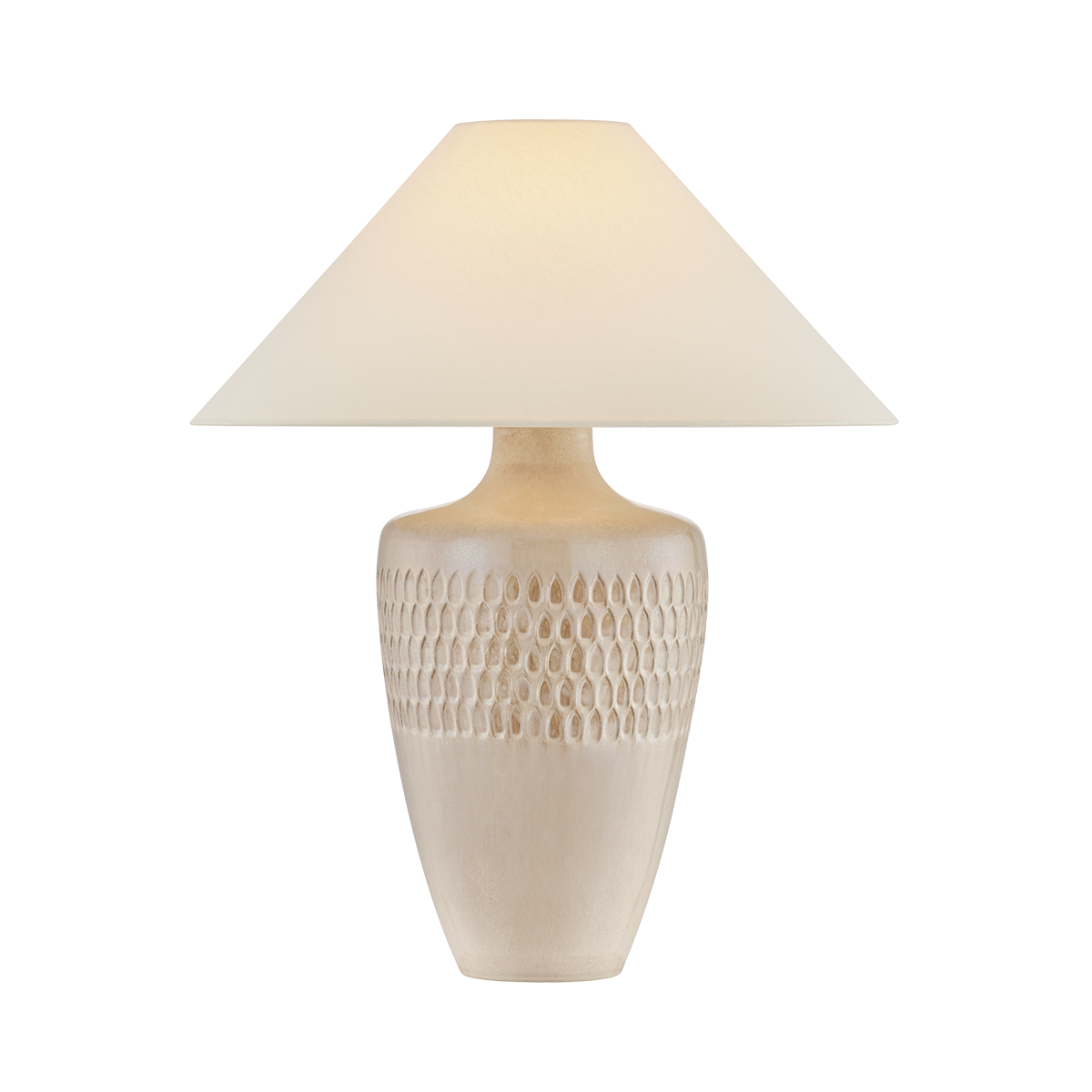 Valleydale Table Lamp - Aged Brass / Ceramic Reactive Manchado