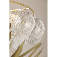 Mimi Chandelier-Aged Brass