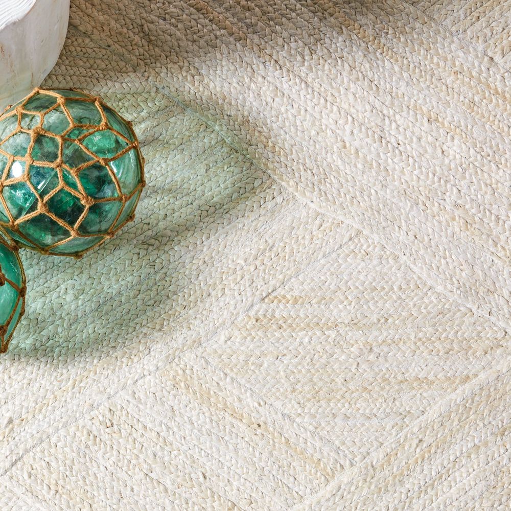 Miren Natural Trellis Ivory Runner Rug (2'6"X9')