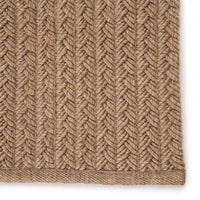 Outdoor Rugs Malik Solid Tan Area Rug (6'X9')