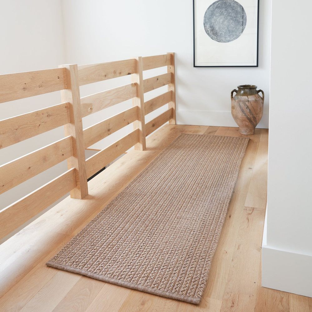 Malik Solid Tan Area Rug (6'X9')