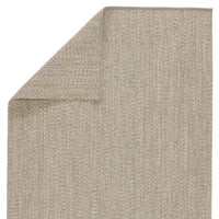 Additional view of Jarl Solid Taupe/ Cream Area Rug (2'X3') in taupe and cream.