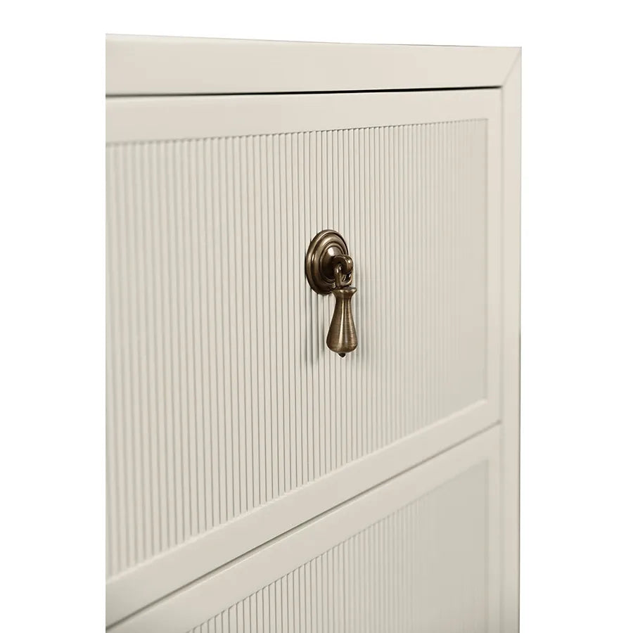 Novalie Two Drawer Side Table