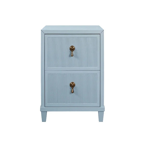 Novalie Two Drawer Side Table