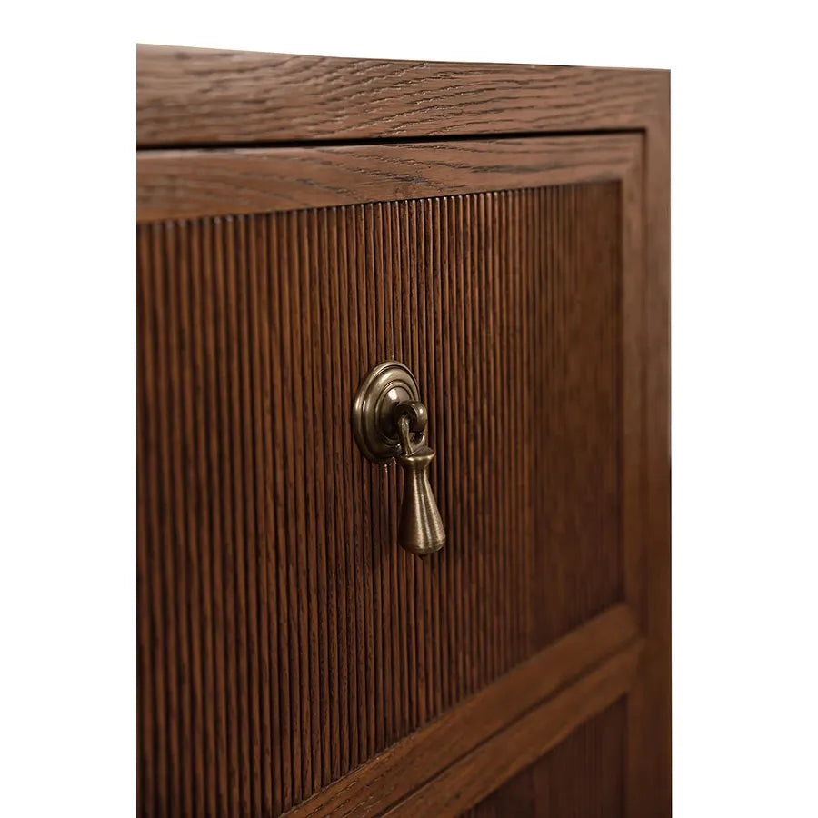 Novalie Two Drawer Side Table