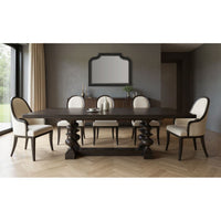 Atrium Hostess Chair - hand rubbed black with undertones of brown