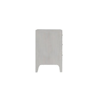 Mezzanine 3 Drawer Nightstand - Dove Grey