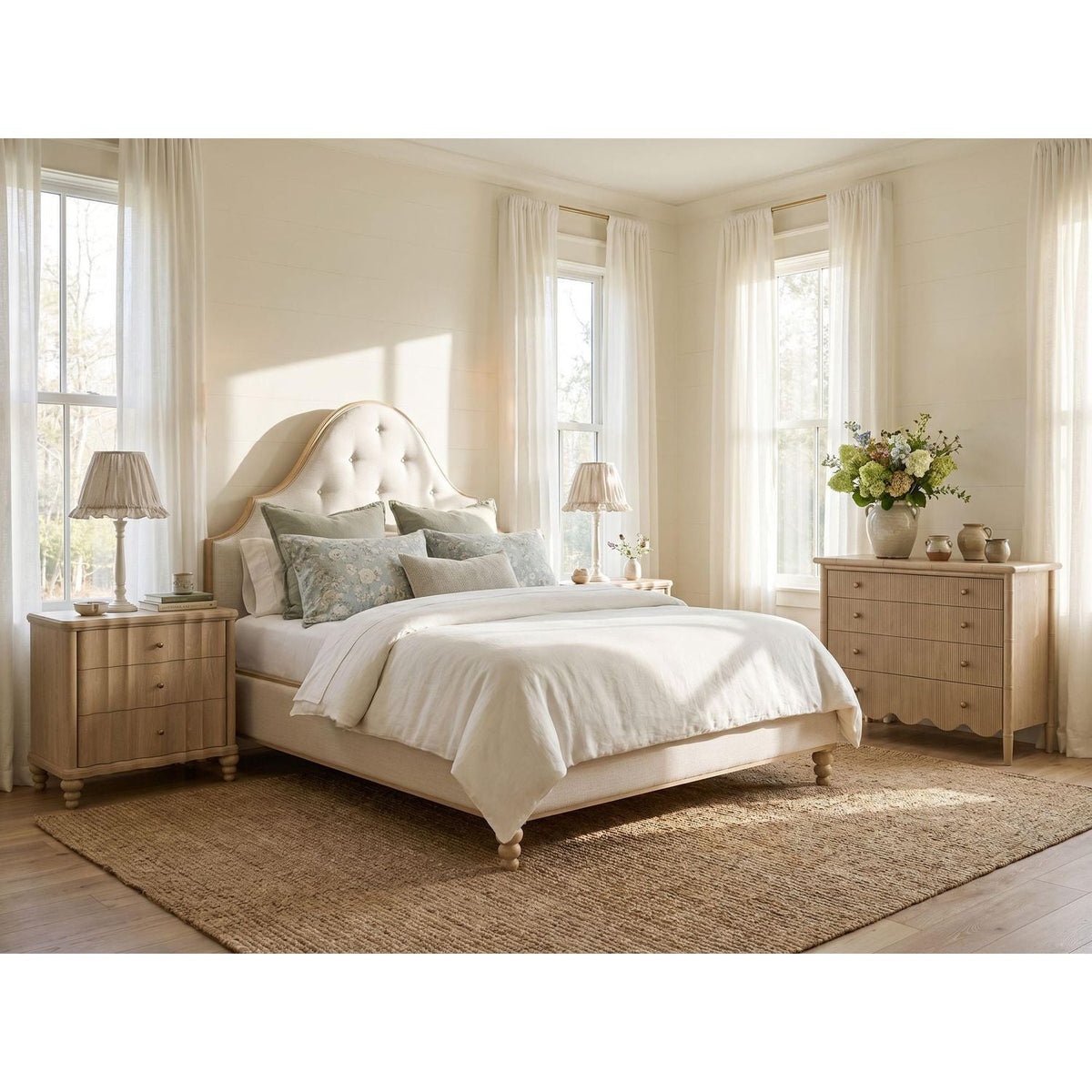 Haven Nightstand-Sundrenched Oak - Sun Oak