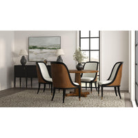 Eave Round Dining Table - Hazelnut