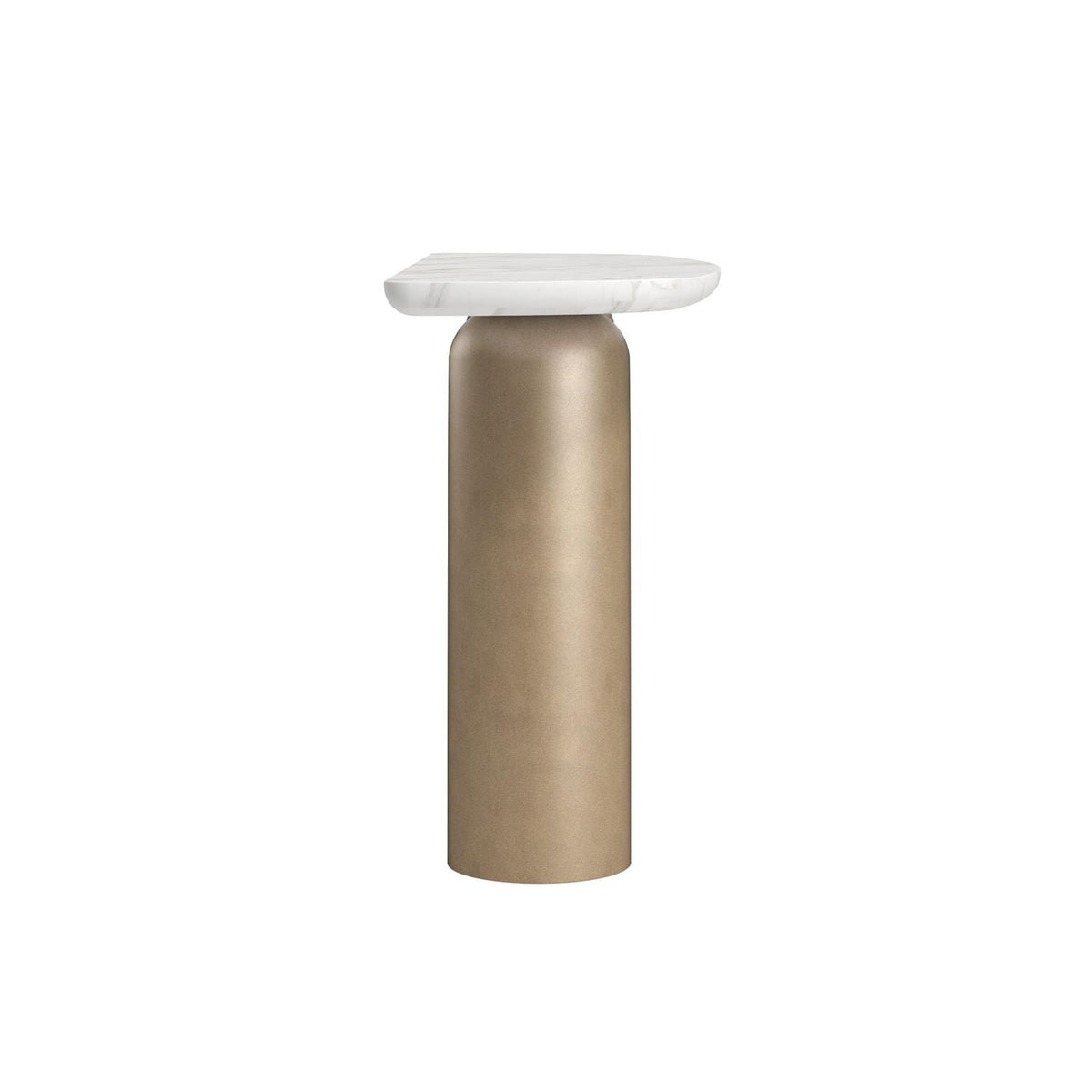 Verge Console Table - Bronze Metallic