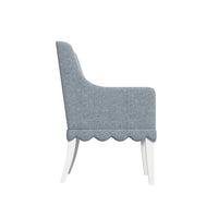 Haven Upholstered Hostess Chair - Warm White