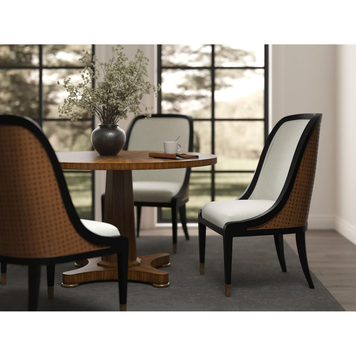 Eave Round Dining Table - Hazelnut