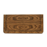 Additional view of Viceroy Bachelors Chest in warm walnut brown and amber brown.