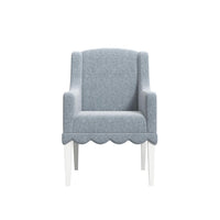 Haven Upholstered Hostess Chair - Warm White