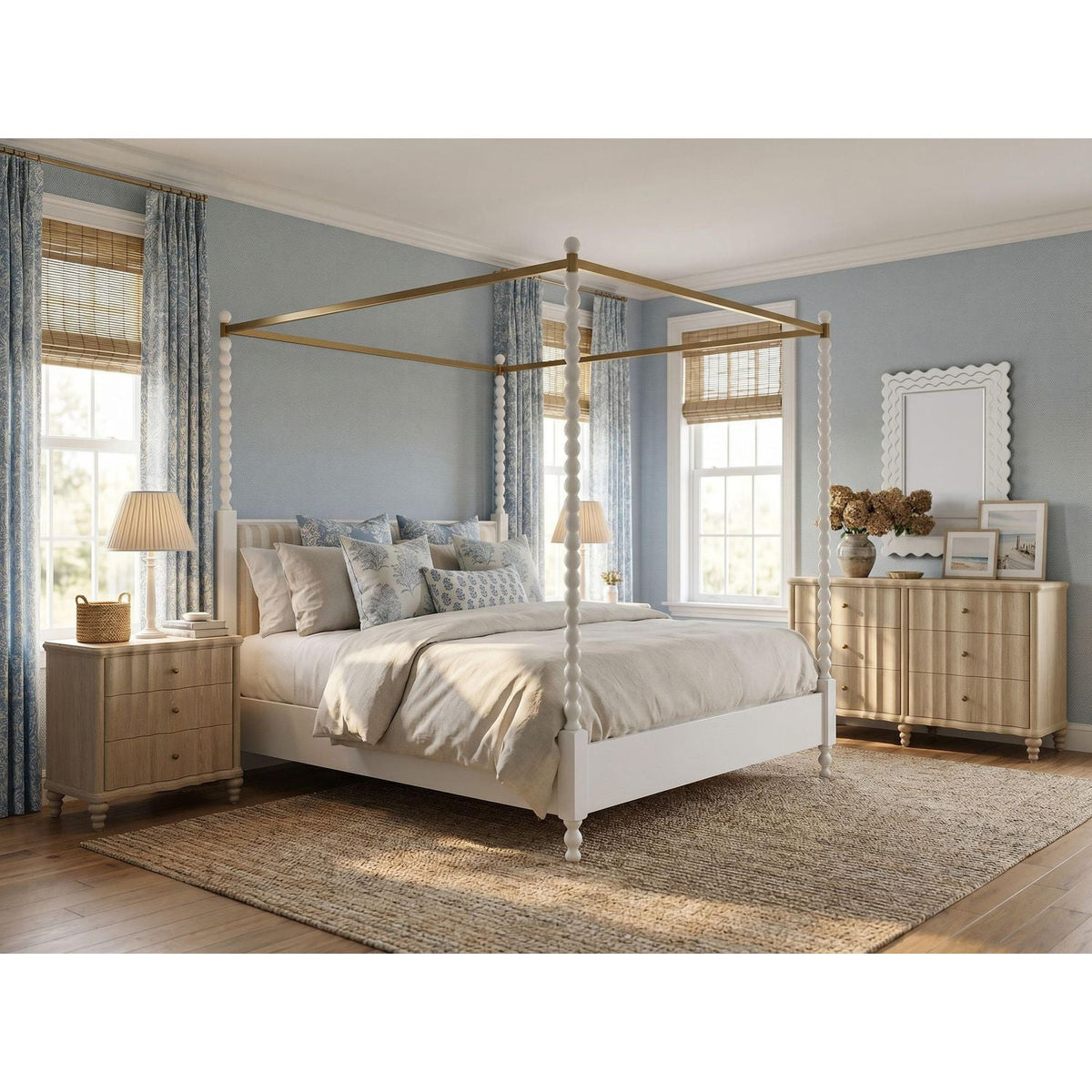 Haven Nightstand-Sundrenched Oak - Sun Oak