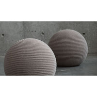 Stools & Ottomans Mochi Ottoman Nude Knit Fabric