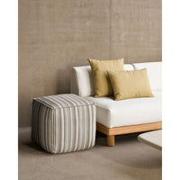 Zahara Outdoor Pouf - lifestyle
