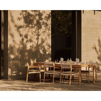 Jack Woven Outdoor Dining Chair - lifestyle
