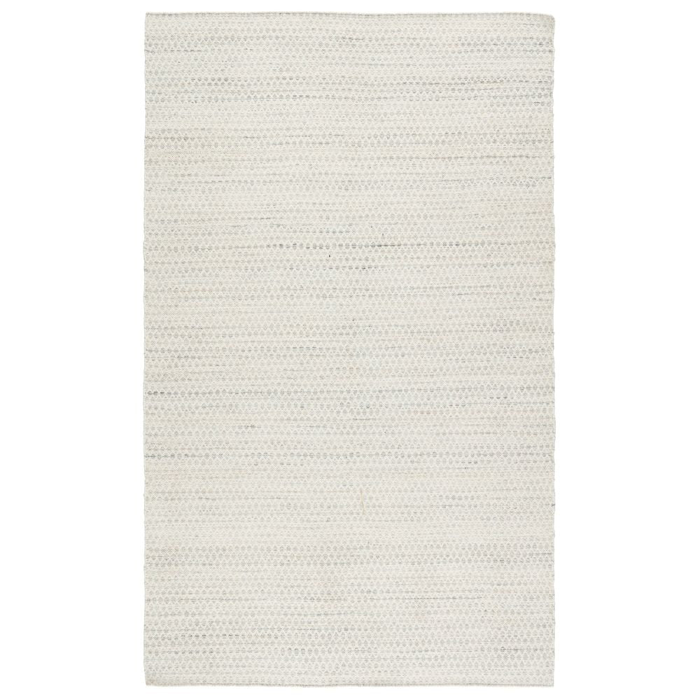 Oriana Trellis Cream/ Taupe Area Rug (9'X12'), shown in cream and off-white with woven fiber and synthetic outdoor yarn.