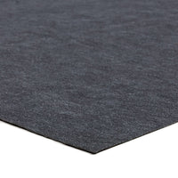 Alternate view of Salem Hold Rug Pad (5'X8') in charcoal gray and dark heather gray with flat rectangular slab.