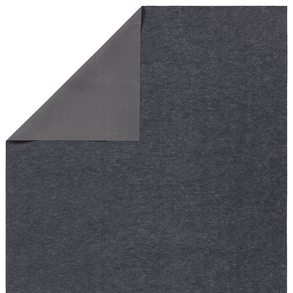 Additional view of Salem Hold Rug Pad (5'X8'), showing flat rectangular slab in charcoal gray and dark heather gray.