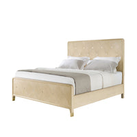 Alternate view of Judith Leiber King Bed in champagne beige and warm gold.