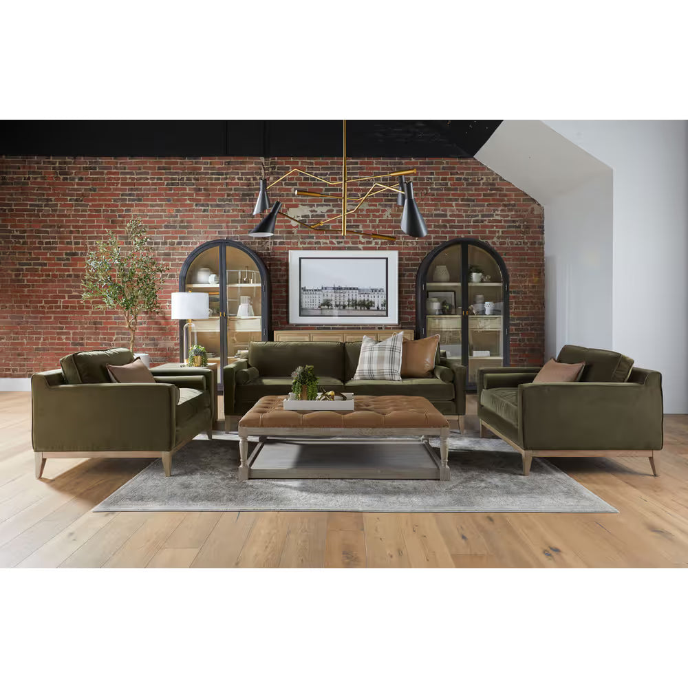Townsend Tufted Upholstered Rectangle Coffee Table