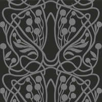 Vineyard Wallpaper-Mitchell Black-MITCHB-WC403-1-PM-MS-Wall DecorSamples Black-Removable Peel & Stick-2-France and Son