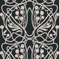 Vineyard Wallpaper-Mitchell Black-MITCHB-WC403-2-PM-MS-Wall DecorSamples Blacksand-Removable Peel & Stick-6-France and Son