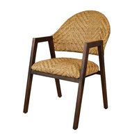 Walter Round Back Armed Dining Chair