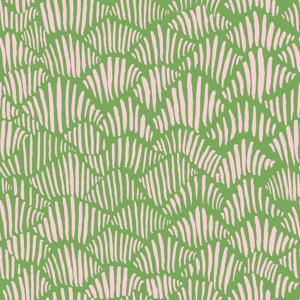 Seashells Wallpaper-Mitchell Black-MITCHB-WCPK104-GR-PM-10-Wall PaperPatterns Green-Premium Matte Paper-5-France and Son
