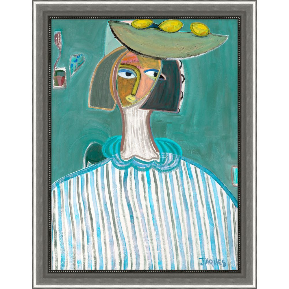 Make Lemonade, shown in teal and blue with canvas, wood, and framed wall art.