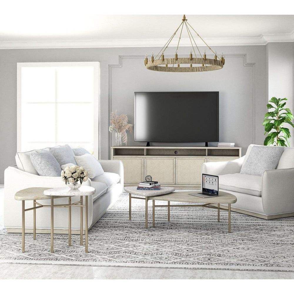 Cotiere Entertainment Console - Beige