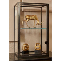 Antelope Straight Horn Statue, Gold Leaf