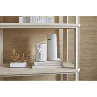 Aspen Medium Vase, Blanc de Chine
