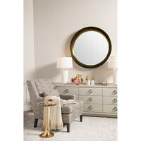 Antonia Side Table, Polished Brass