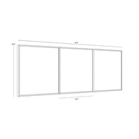 Zen Garden (Set Of 3) - 30" X 30" - Black Floater Frame