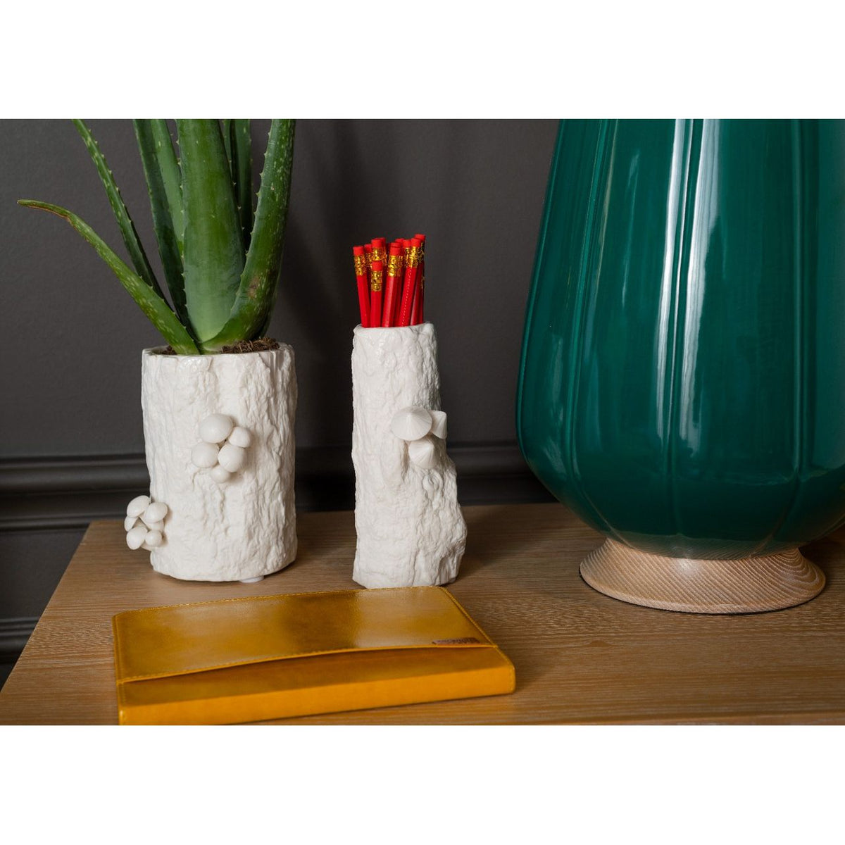 Branch Large Vase, Blanc de Chine