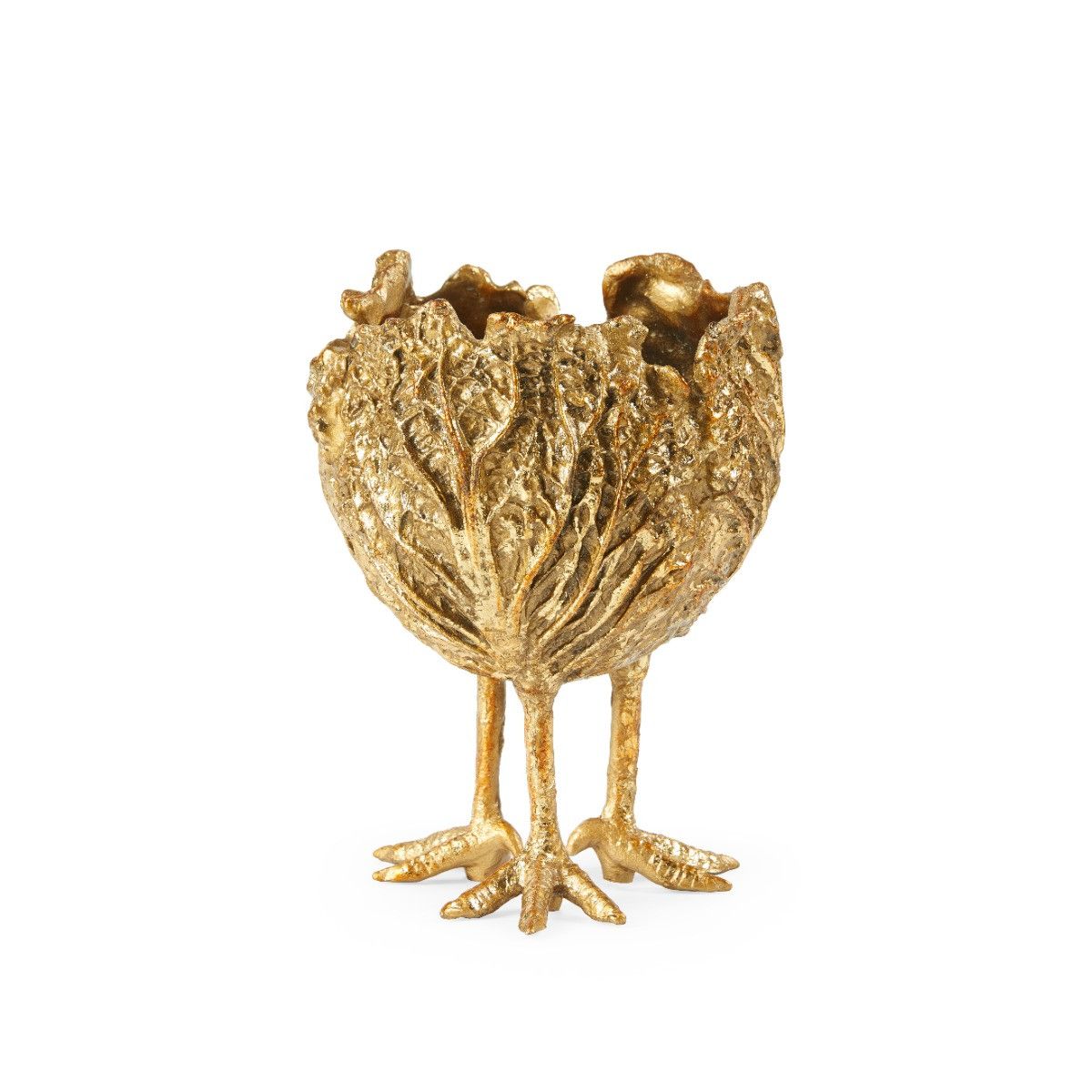 Beatrice Bowl, Gold Leaf
