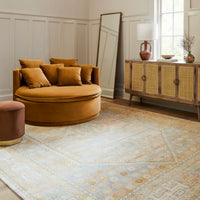 Additional view of Avadi Sideboard in light natural wood brown and honey rattan tan.