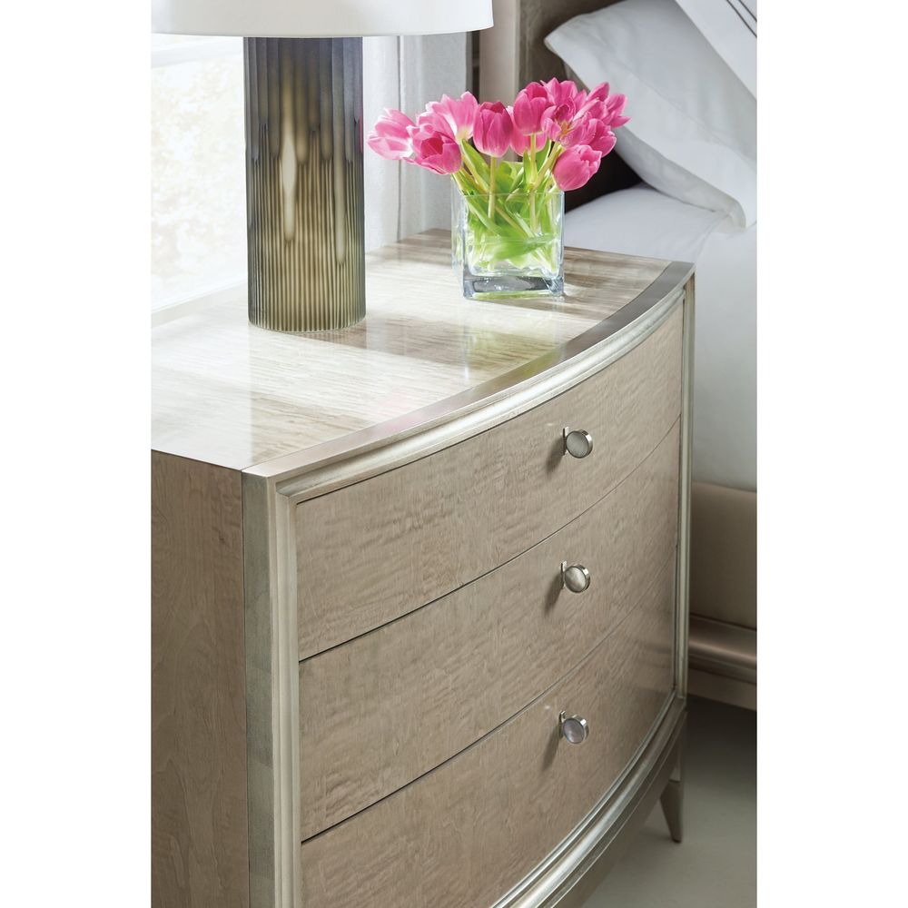 Nightstands Awaken - White, Silver