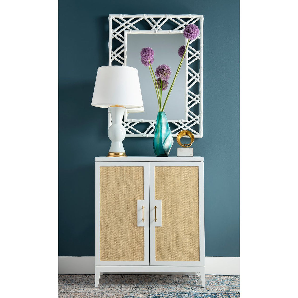 Claire Mirror, Eggshell White