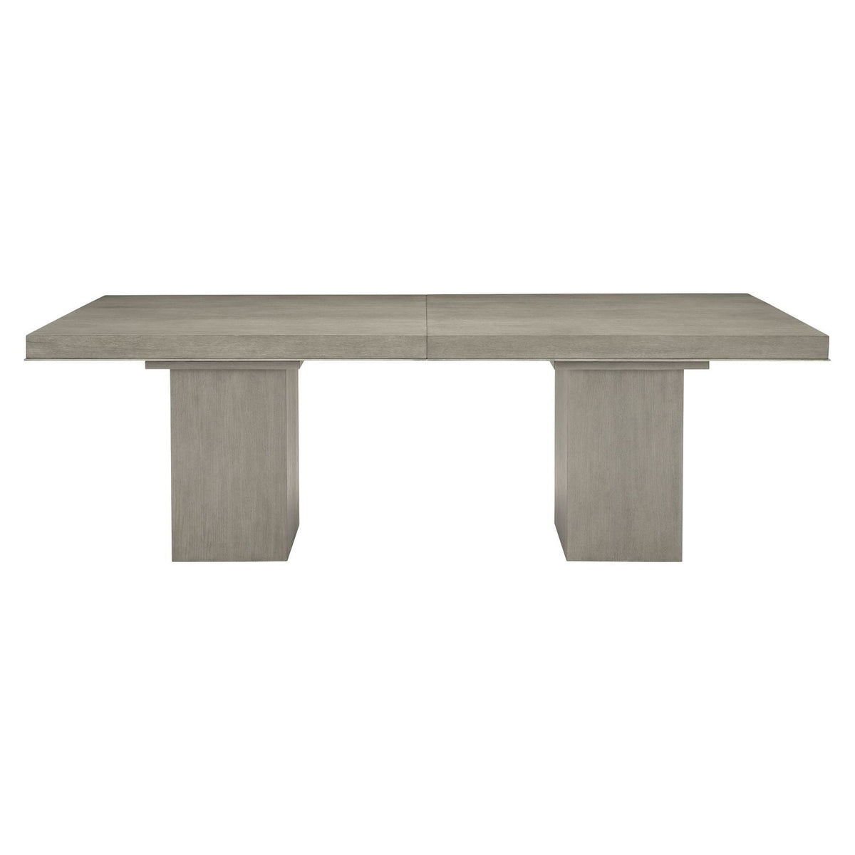 Linea 9-Piece Dining Set in Cerused Greige Dining Table